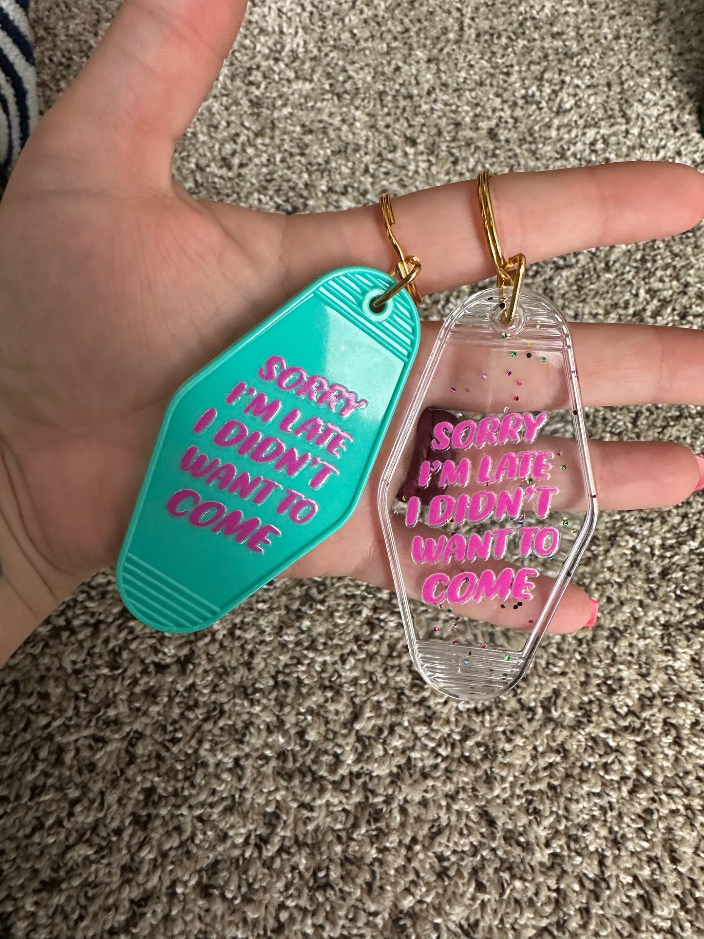 Late keychain