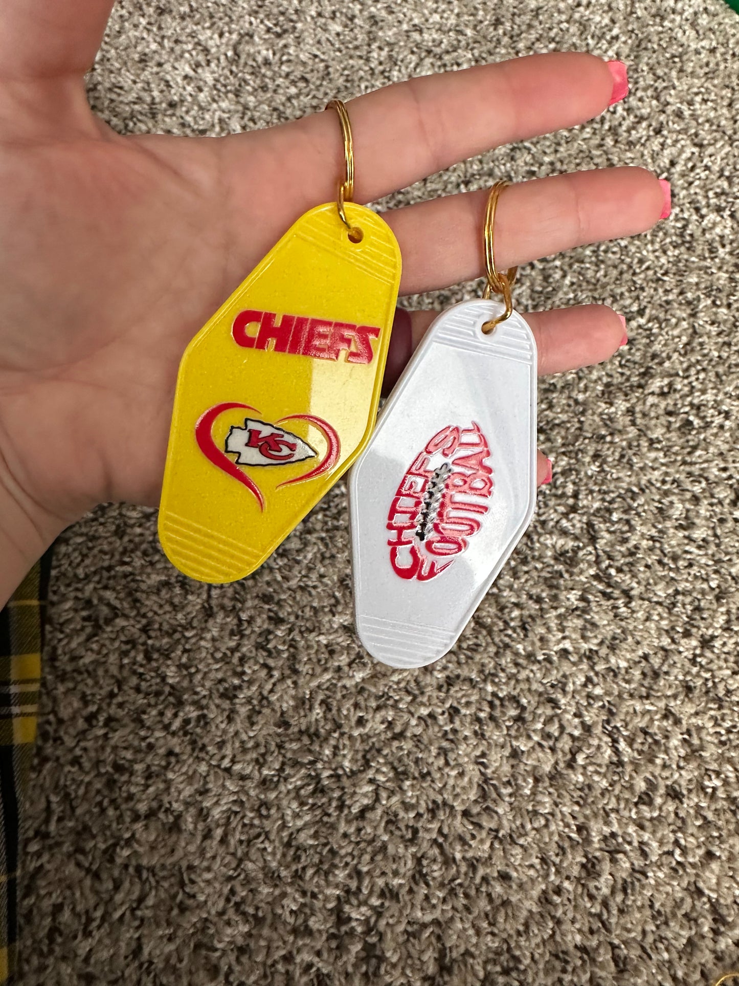 Chiefs key chain
